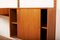 Royal System 1 Holmen Wandregal aus Teak mit Schiebetüren von Poul Cadovius für Cado, 1948 9