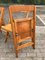Mid-Century Folding Chairs in Beech, 1940s, Set of 8, Image 5