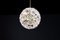 Mid-Century Modern Floral Glass and Brass Pendant, Germany, 1960s, Image 7