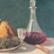 M. Cozenat, Stillleben mit Früchten und Karaffe, 20. Jh., Öl auf Leinwand, gerahmt 5