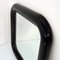 Schwarzer Delfo Spiegel von Sergio Mazza für Artemide, 1960er 3