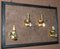 Applikationen aus Messing & Venezianischem Kristallglas von Barovier & Toso, 1980er, 2er Set 11