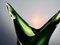 Vase Sculptural Sommerso en Verre de Murano par Flavio Poli pour Seguso, Italie, 1960s 4
