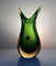 Vase Sculptural Sommerso en Verre de Murano par Flavio Poli pour Seguso, Italie, 1960s 11