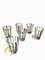 Italian Murano Glassware Set, 2004, Set of 6, Set of 6, Image 6