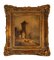 Romantic Harbor View, 19th Century, Oil on Wood, Framed 1