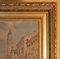 J. Curter, Escena del canal de Venecia, Principios del siglo XX, Oleo sobre madera, Enmarcado, Imagen 5