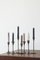 Vintage Brass Candlesticks, 1960s, Set of 7 2