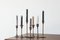 Vintage Brass Candlesticks, 1960s, Set of 7 3