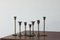 Vintage Brass Candlesticks, 1960s, Set of 7 1