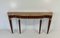 Italienische Art Deco Konsole aus Marmor & Holz Intarsien von Paolo Buffa, 1950er 3
