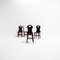 Vintage Dutch Oak Mountain Chairs, 1950s, Set of 4 1