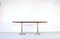 Table de Salle à Manger en Teck et Marbre, Italie, 1960s 9