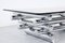 Italian Tubular Chrome and Smoked Glass Coffee Table, 1970s 6