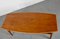 Mesa de centro Mid-Century moderna de listones de teca, años 60, Imagen 3