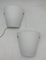 Glas Wandlampen, Italien, 1960er, 2er Set 1