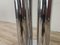 Vintage Metal Table with Round Glass Top, 1970s 15