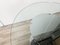 Vintage Metal Table with Round Glass Top, 1970s 4