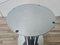 Vintage Metal Table with Round Glass Top, 1970s 10