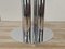 Vintage Tisch aus Metall mit runder Glasplatte, 1970er 16