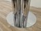 Vintage Metal Table with Round Glass Top, 1970s 17