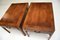 Vintage Georgian Style Yew Wood Side Tables, 1950, Set of 2, Image 9