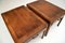 Vintage Georgian Style Yew Wood Side Tables, 1950, Set of 2, Image 10