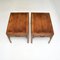 Vintage Georgian Style Yew Wood Side Tables, 1950, Set of 2, Image 8