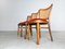 Sillas A811 / 1 de pana de Josef Hoffmann para Thonet, 1951. Juego de 3, Imagen 8