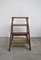 Industrial Wooden Archive Ladder, 1950s 1