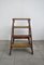 Industrial Wooden Archive Ladder, 1950s, Image 1