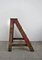 Industrial Wooden Archive Ladder, 1950s, Image 3