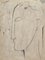 A. Modigliani, Testa di Cariatide / Caryatid Head, Lithograph, Image 1