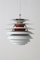 Danish PH-Kontrast Hanging Lamp by Poul Henningsen for Louis Poulsen, 1960s, Image 2