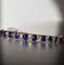 Antique Victorian Natural Blue Sapphire and Diamonds Bracelet, 1880 9