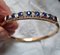 Antique Victorian Natural Blue Sapphire and Diamonds Bracelet, 1880 3