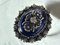 Antiker Diamantring mit Blauer Emaille, 1800er 4