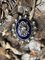 Antiker Diamantring mit Blauer Emaille, 1800er 5