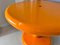 Round Yellow Plastic Coffee Table by Peter Ghyczy 2
