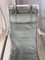 Set of Lounger with Ottoman Model Genni in Gray Genuine Leather by Gabriele Mucchi for Zanotta, Image 6