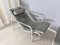 Set of Lounger with Ottoman Model Genni in Gray Genuine Leather by Gabriele Mucchi for Zanotta, Image 4