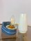 Wall Lamp in Blue by Sigvard Bernadotte for Ifö, Image 3