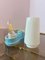 Wall Lamp in Light Blue by Sigvard Bernadotte for Ifö, Image 3