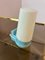Wall Lamp in Light Blue by Sigvard Bernadotte for Ifö, Image 5
