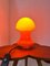 Orange Glass Table Lamp, Denmark, Image 2