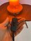 Orange Glass Table Lamp, Denmark, Image 8
