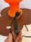 Orange Glass Table Lamp, Denmark, Image 9