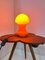 Orange Glass Table Lamp, Denmark, Image 4
