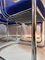 Blue Chrome Cantilever Chair by Gastone Rinaldi for Alma 8