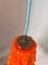 Large Orange Alaska Hanging Lamp from Peill & Putzler, Image 9